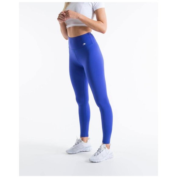 BOXRAW Electric Blue High Waist Leggings Size Small - Picture 1 of 12